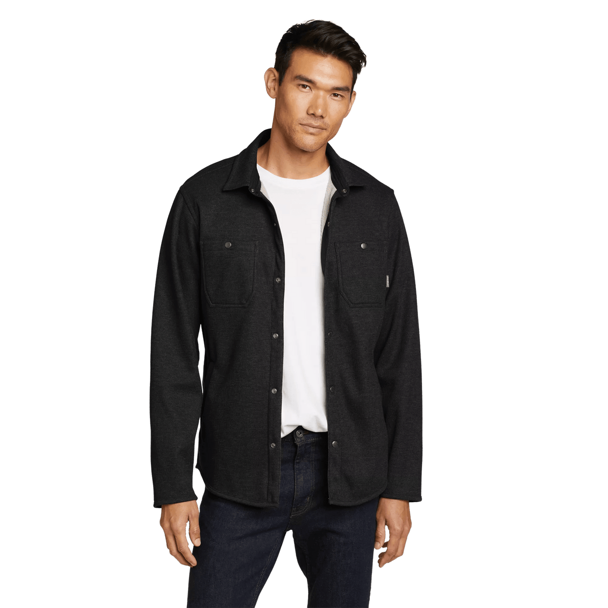 Eddie Bauer Men's Faux Shearling-Lined Thermal Shirt product image