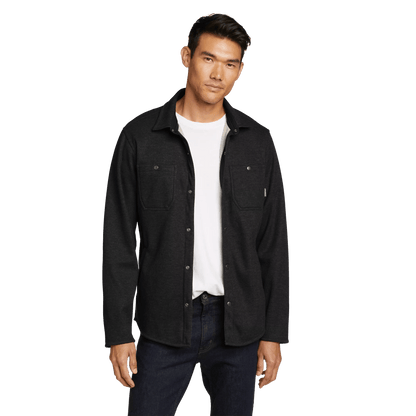 Eddie Bauer Men's Faux Shearling-Lined Thermal Shirt product image