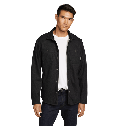 Eddie Bauer Men's Faux Shearling-Lined Thermal Shirt product image