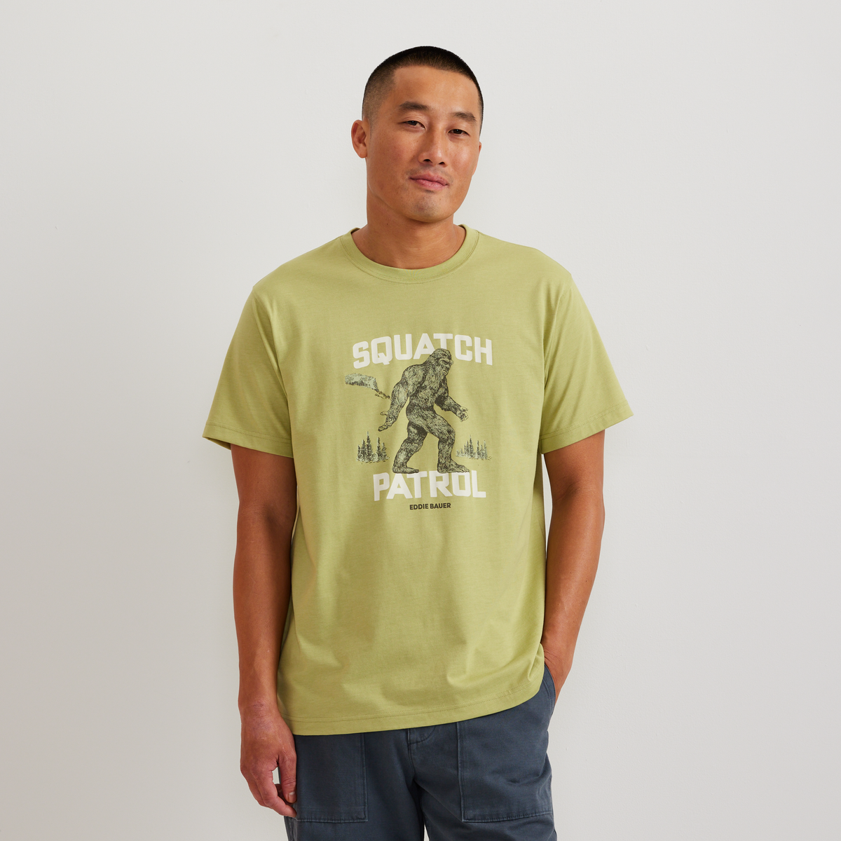 Eddie Bauer Men's Graphic T-Shirt - Squatch Patrol product image