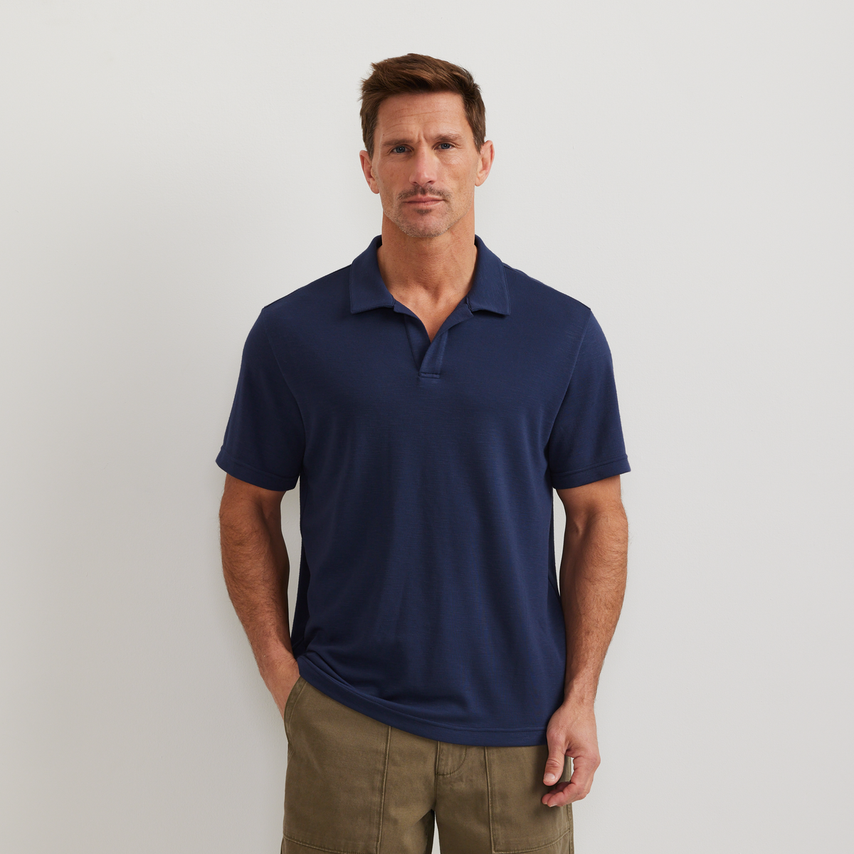 Eddie Bauer Men's Short Sleeve Journey Modal Polo Shirt product image