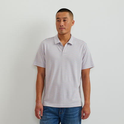 Eddie Bauer Men's Short Sleeve Journey Modal Polo Stripe product image
