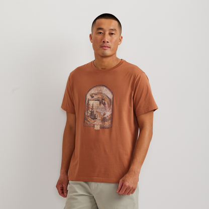 Eddie Bauer Men's EB Salmon T-Shirt product image