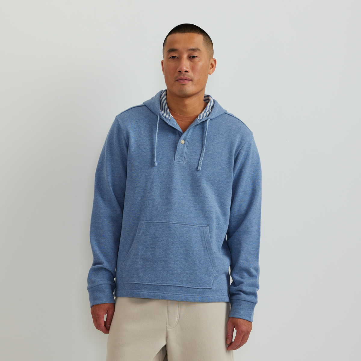 Eddie Bauer Men's Henley Hoodie product image