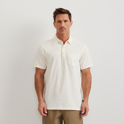 Eddie Bauer Men's Sunwashed Cotton Pocket Polo alternate view 1