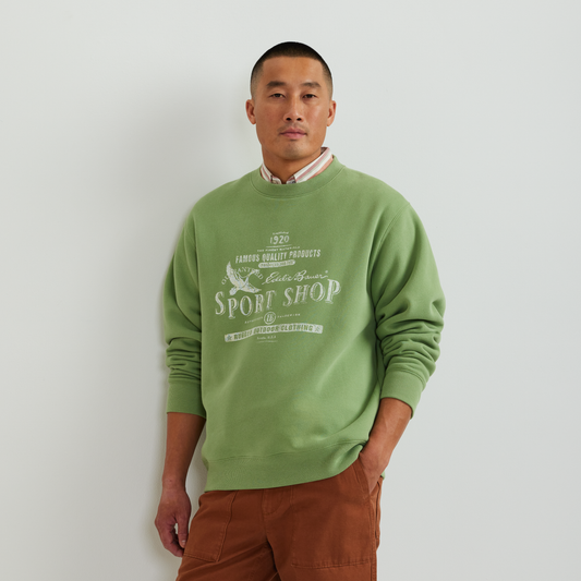 Eddie Bauer Men's Vintage Soft Sport Shop Crew product image