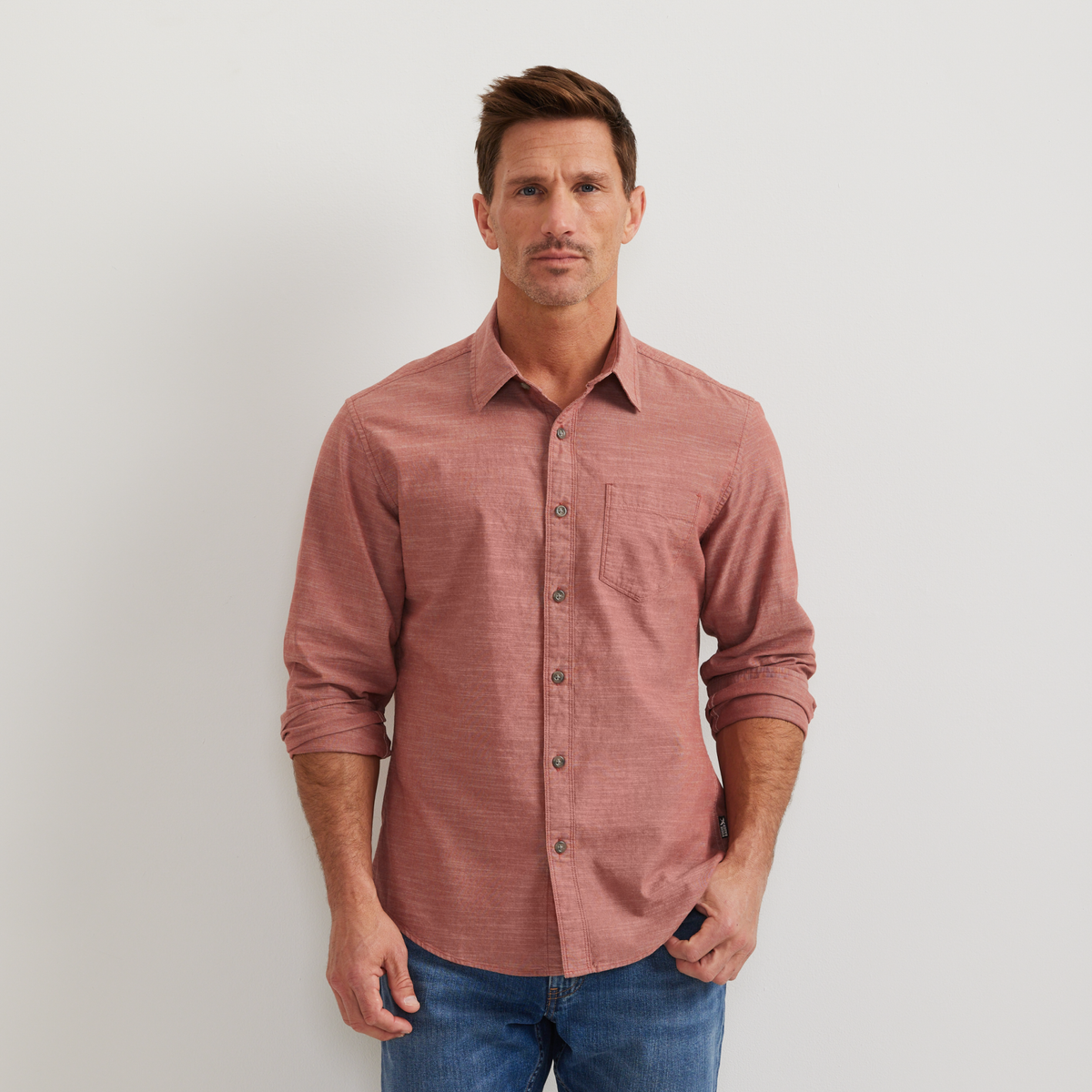 Eddie Bauer Men's Camano Long-Sleeve Shirt alternate view 5