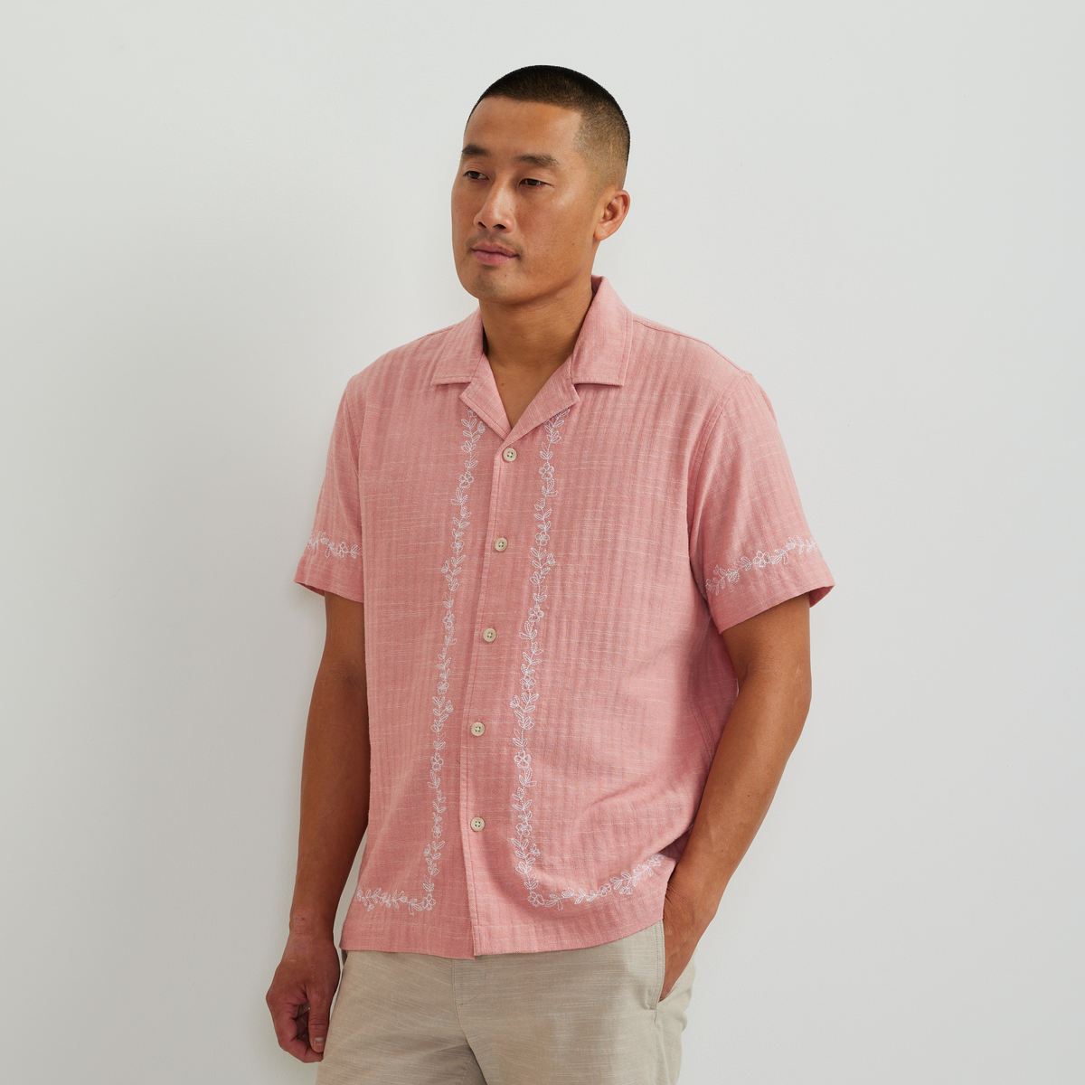 Eddie Bauer Men's Short Sleeve Cotton Shirt product image
