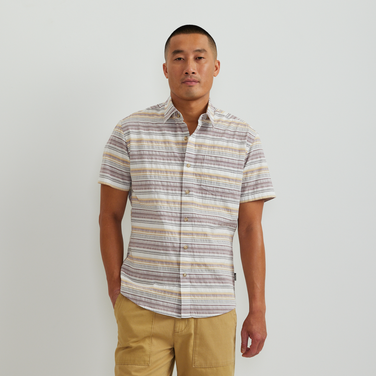 Eddie Bauer Men's Camano Dobby Shirt alternate view 4