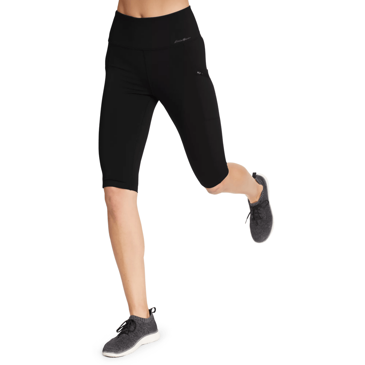 Eddie Bauer Women's Traverse Trail High-Rise Knee Shorts alternate view 2