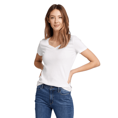 Eddie Bauer Women's Fav Short-Sleeve V-Neck T-Shirt product image