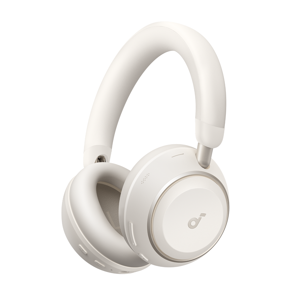 soundcore Space 2 | Comfortable Noise Cancelling Headphones with All-Day Wearing Linen White