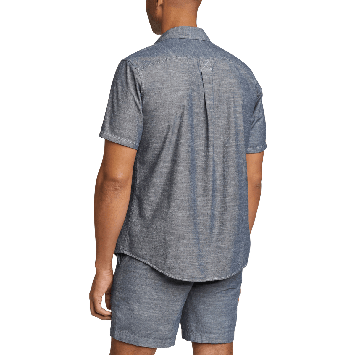 Eddie Bauer Men's Camano Short-Sleeve Shirt - Solid alternate view 1