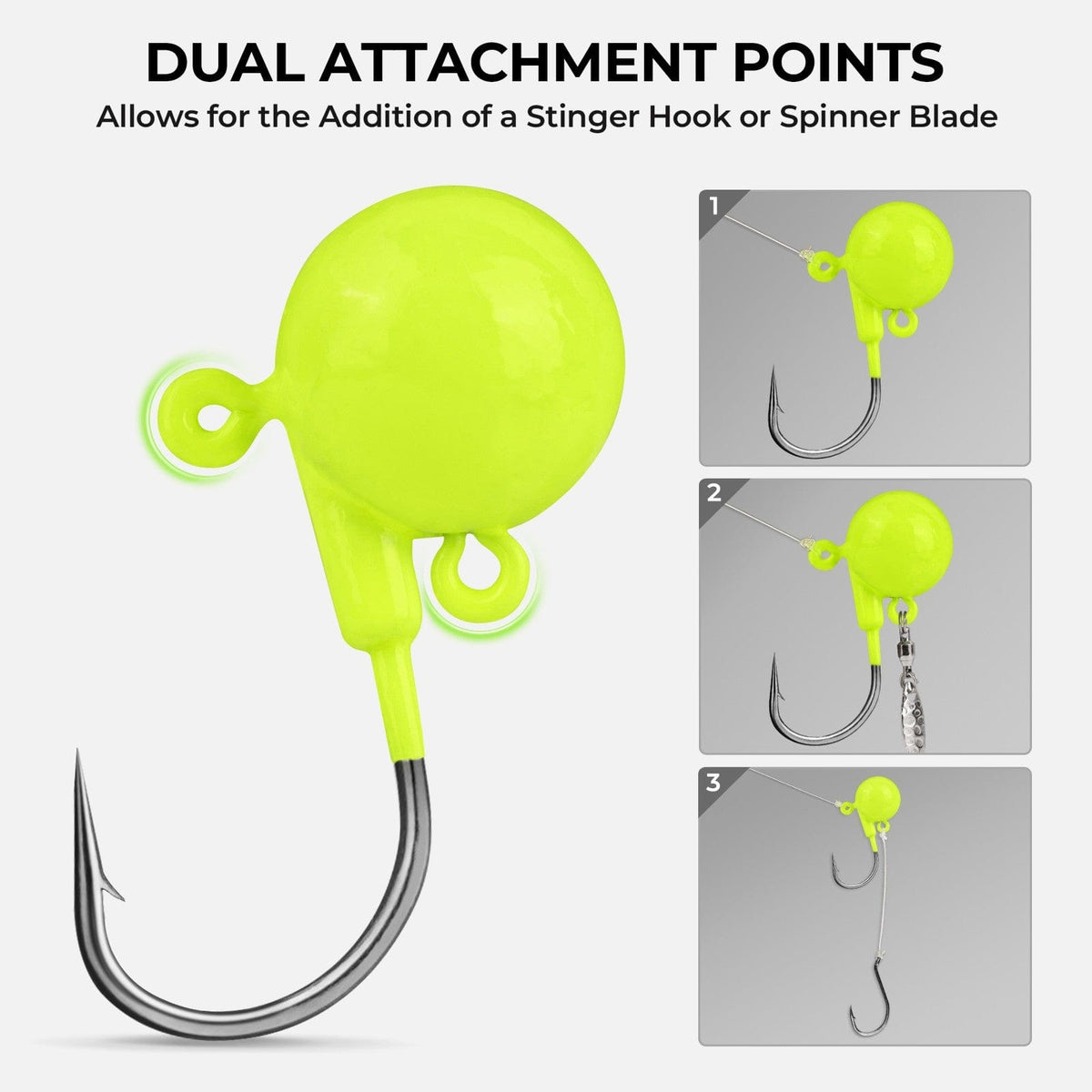 MadBite Dead Drop Jig Heads for Fishing product image 6