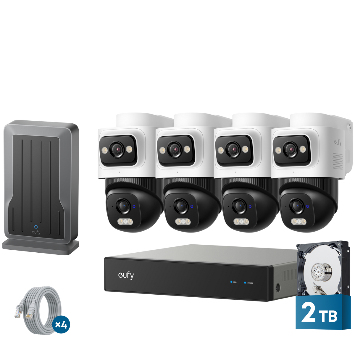 eufy Security NVR System E50-4-Cam Kit with WIFI Module