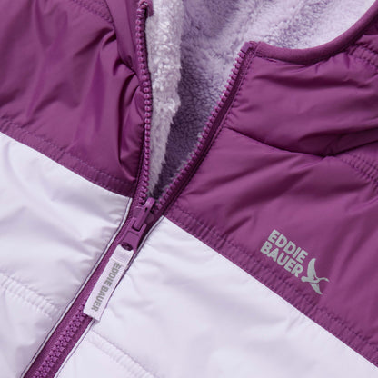 Eddie Bauer Girls Deer Harbor Reversible Hooded Jacket alternate view 2