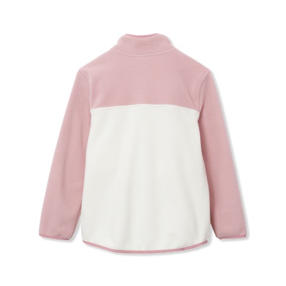 Eddie Bauer Girls Quest Fleece Snap Neck Pullover alternate view 4