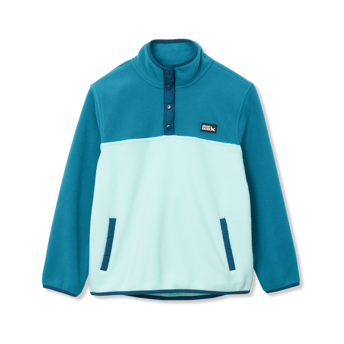 Eddie Bauer Girls Quest Fleece Snap Neck Pullover product image
