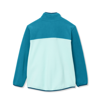 Eddie Bauer Girls Quest Fleece Snap Neck Pullover alternate view 1