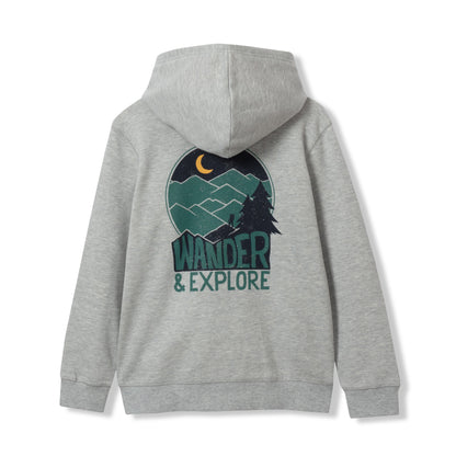 Eddie Bauer Boys Graphic Camp Fleece Hoodie alternate view 1