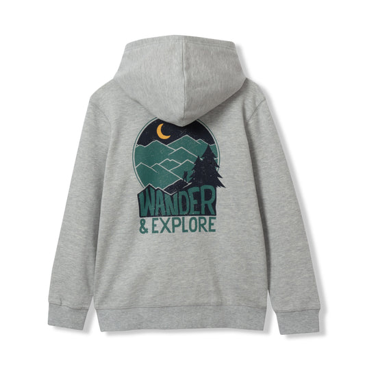 Eddie Bauer Boys Graphic Camp Fleece Hoodie alternate view 1