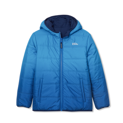 Eddie Bauer Boys Deer Harbor Reversible Hooded Jacket alternate view 1