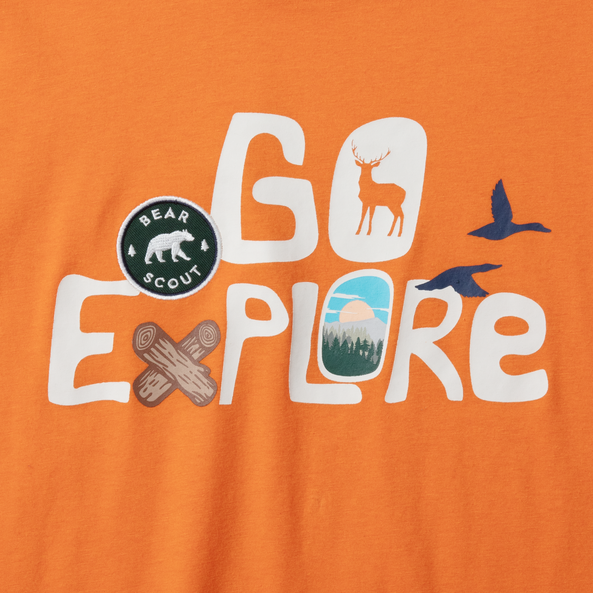 Eddie Bauer Boys Short Sleeve Graphic T-Shirt alternate view 2