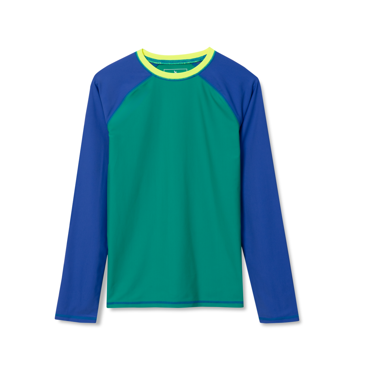 Eddie Bauer Boys Sea Spray Colorblock LS Rashguard product image