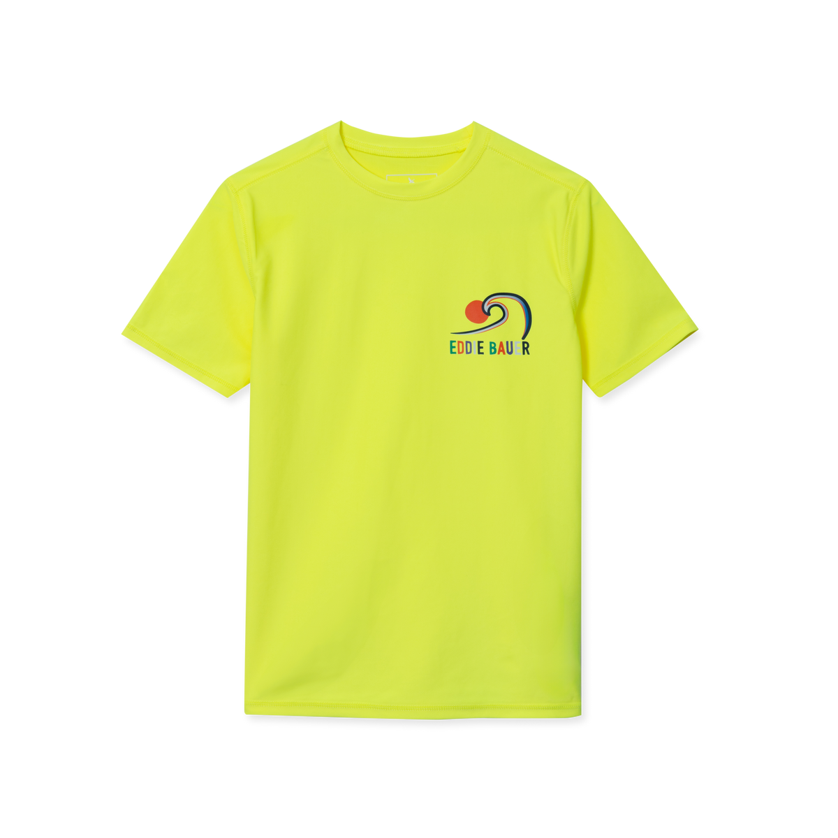 Eddie Bauer Boys Sea Spray Short Sleeve Graphic Rashguard product image