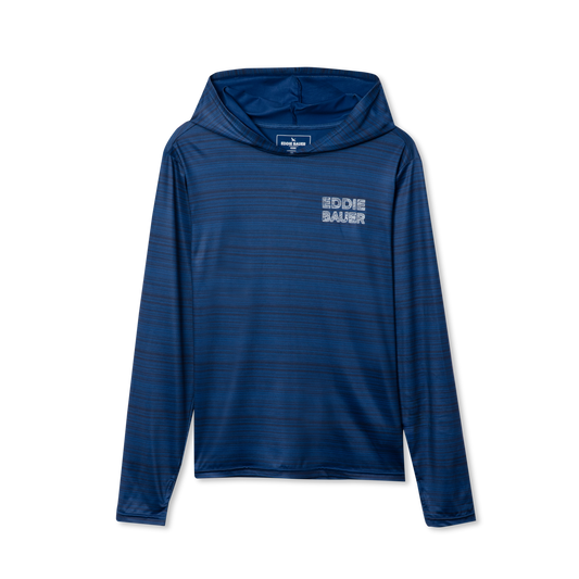 Eddie Bauer Boys Sea Spray Hooded Fishing Rashguard alternate view 1