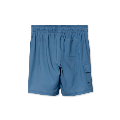 Eddie Bauer Boys Sea Spray Solid Comfort Liner Swim Shorts alternate view 3