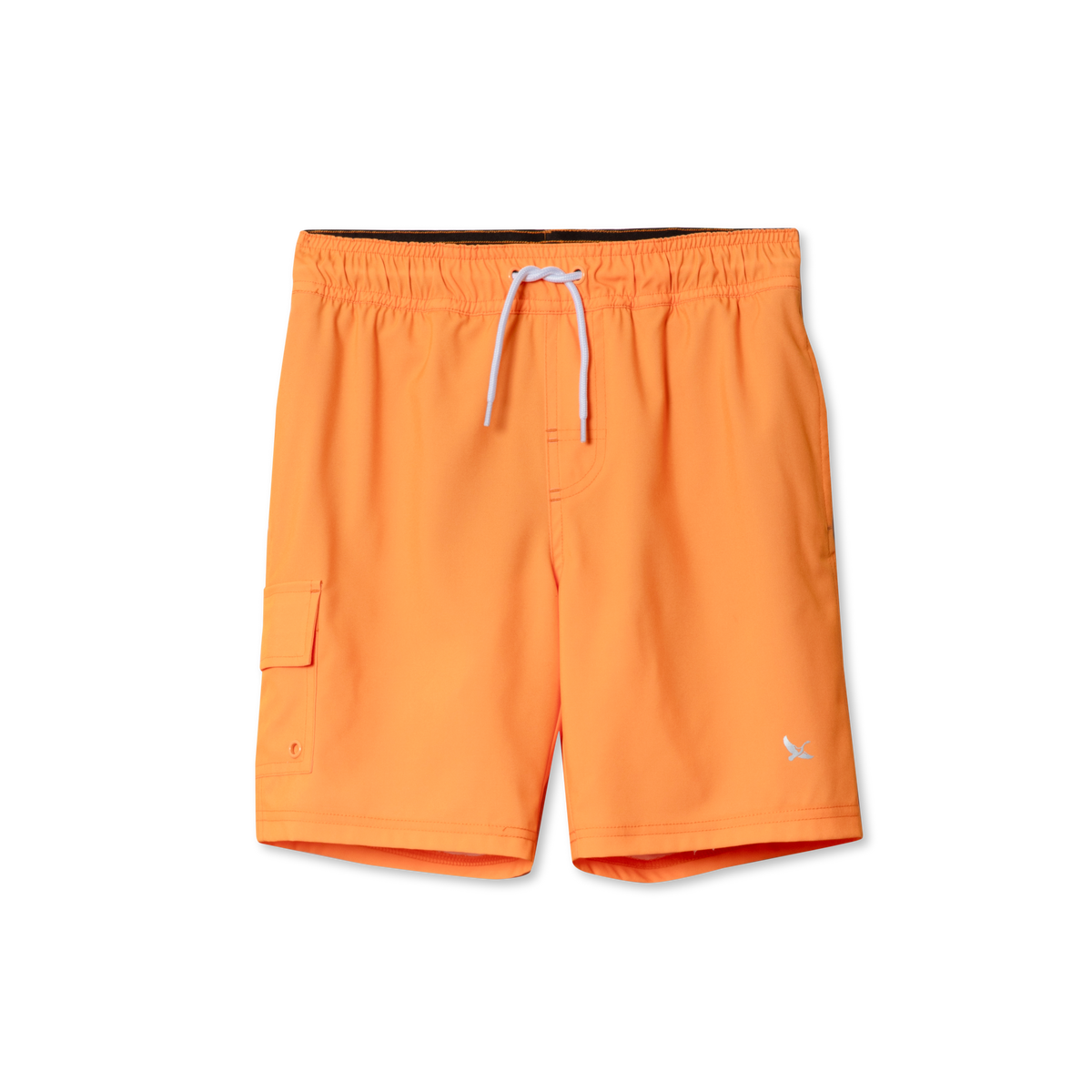 Eddie Bauer Boys Sea Spray Solid Comfort Liner Swim Shorts alternate view 1