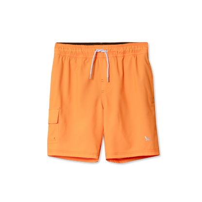 Eddie Bauer Boys Sea Spray Solid Comfort Liner Swim Shorts alternate view 1