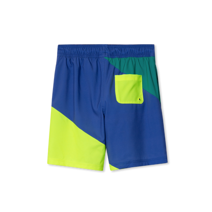 Eddie Bauer Boys Sea Spray Colorblock Comfort Liner Swim Shorts alternate view 1