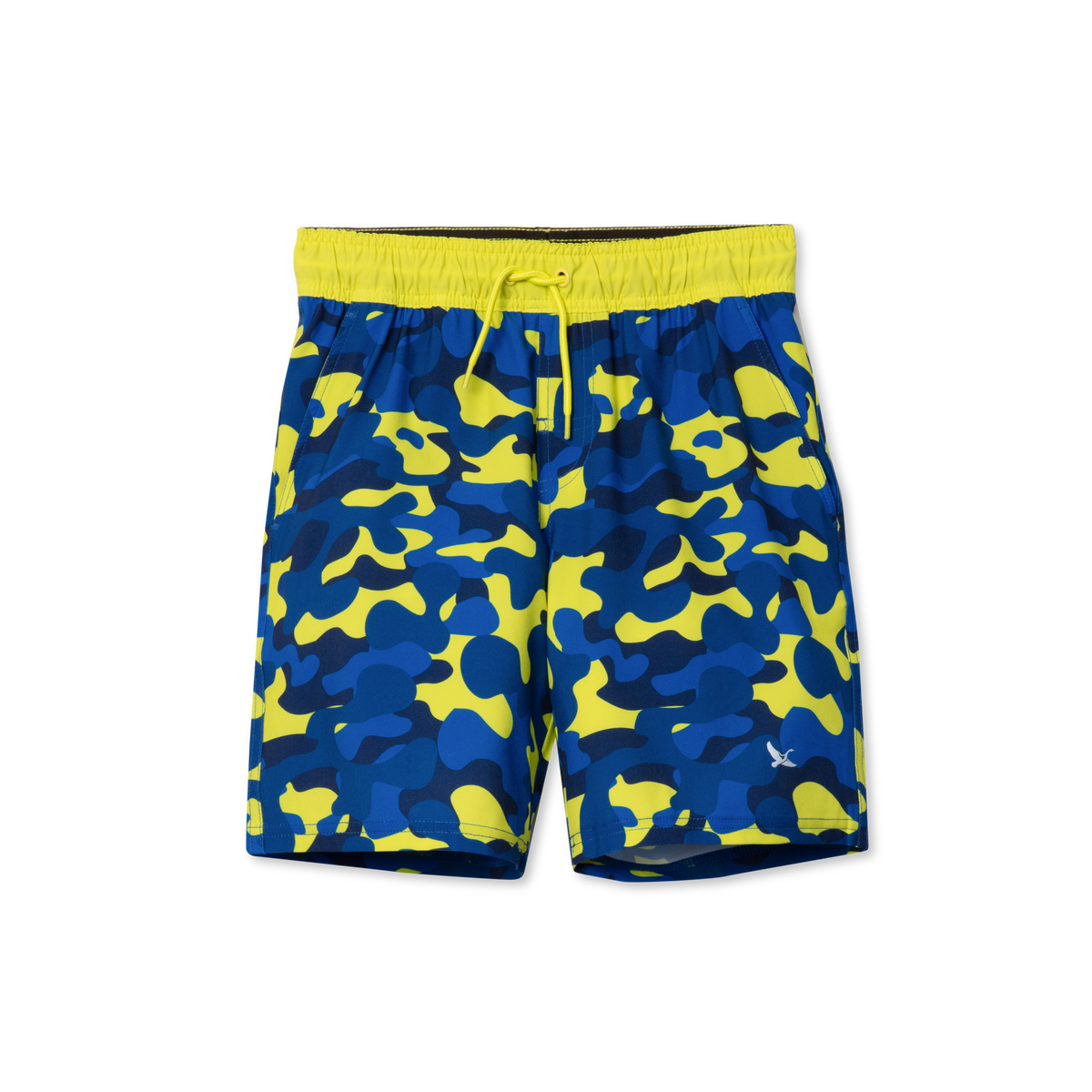 Eddie Bauer Boys Sea Spray Printed Comfort Liner Swim Shorts alternate view 1