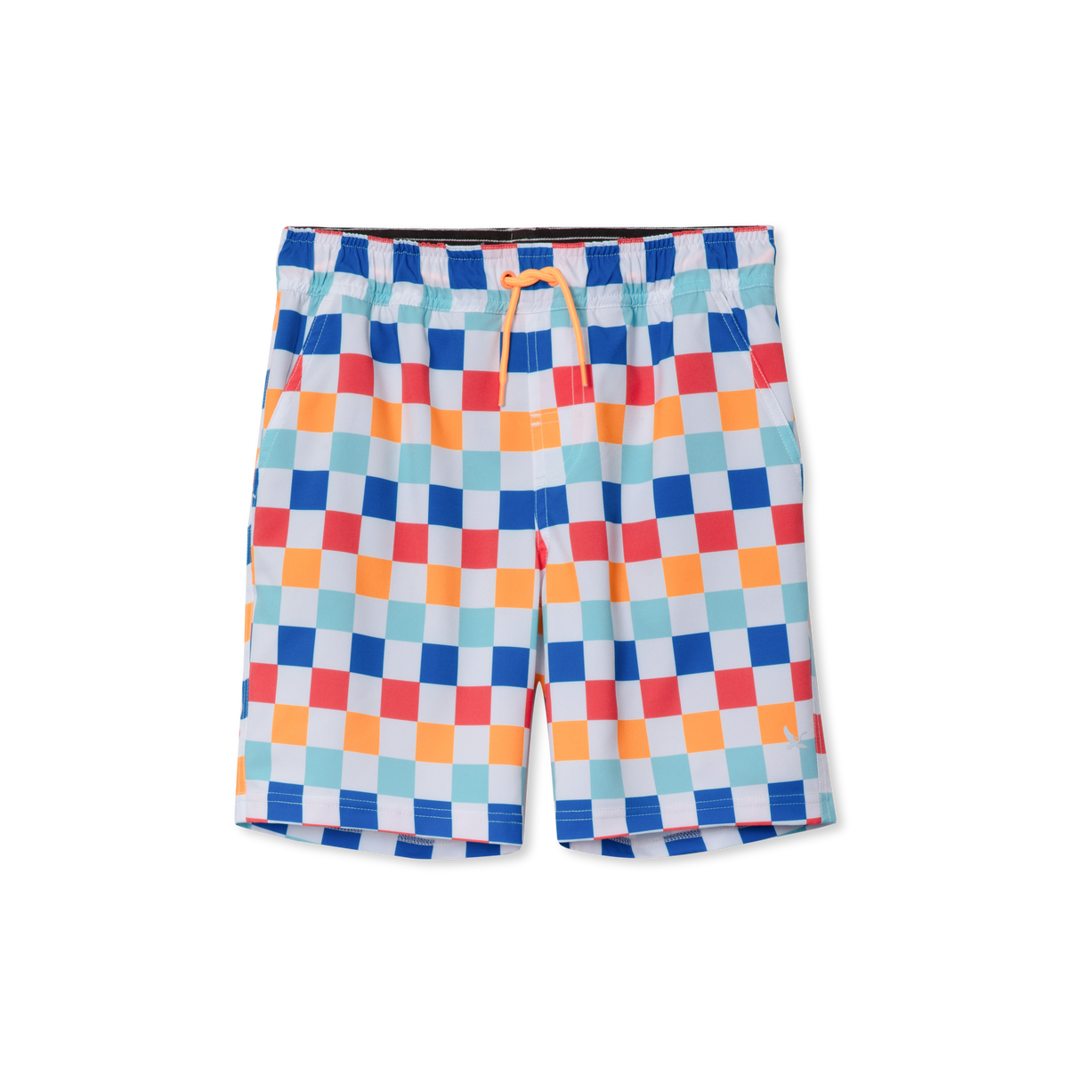 Eddie Bauer Boys Sea Spray Printed Comfort Liner Swim Shorts product image