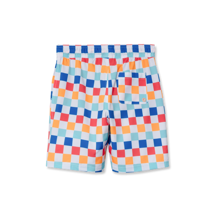 Eddie Bauer Boys Sea Spray Printed Comfort Liner Swim Shorts alternate view 3