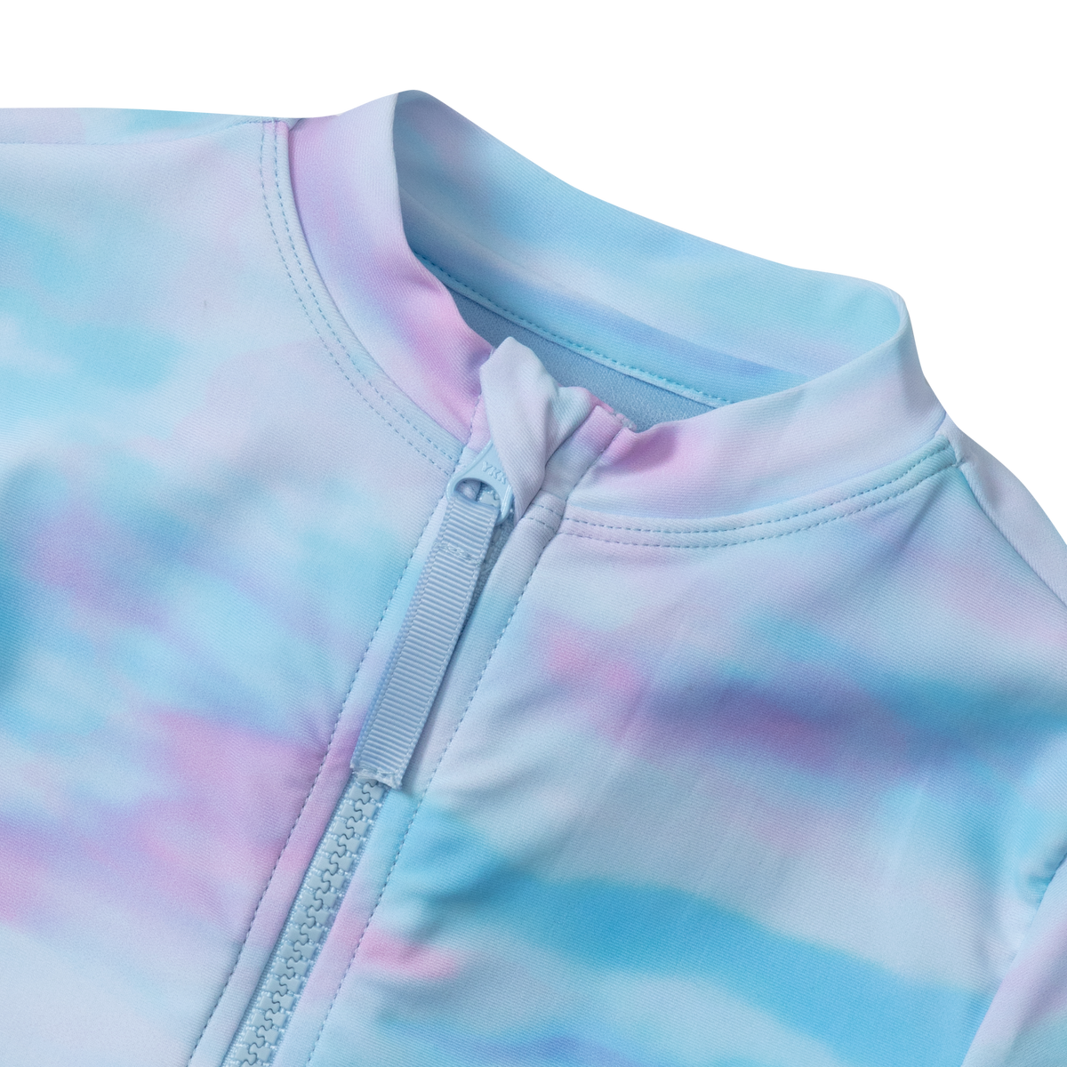 Eddie Bauer Girls Sea Spray SS One PC Zip Front Swimsuit alternate view 3