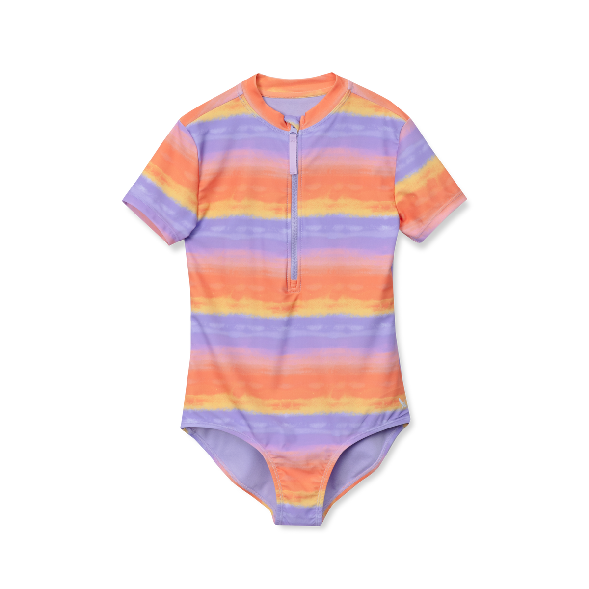 Eddie Bauer Girls Sea Spray SS One PC Zip Front Swimsuit product image