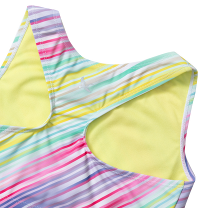 Eddie Bauer Girls Sea Spray 3 PC Short Sleeve Swim Set alternate view 2