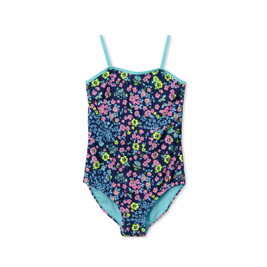 Eddie Bauer Girls Sea Spray Printed Swimsuit product image