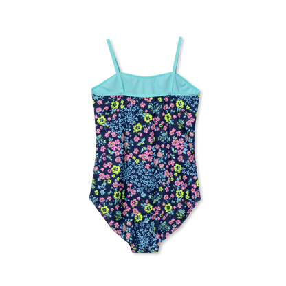 Eddie Bauer Girls Sea Spray Printed Swimsuit alternate view 1