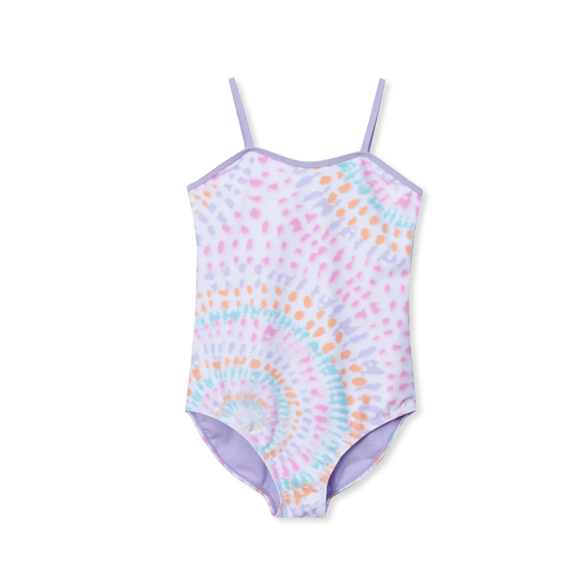 Eddie Bauer Girls Sea Spray Printed Swimsuit alternate view 3