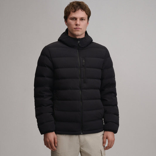 Eddie Bauer Men's EB Stretch Down Hooded Jacket product image