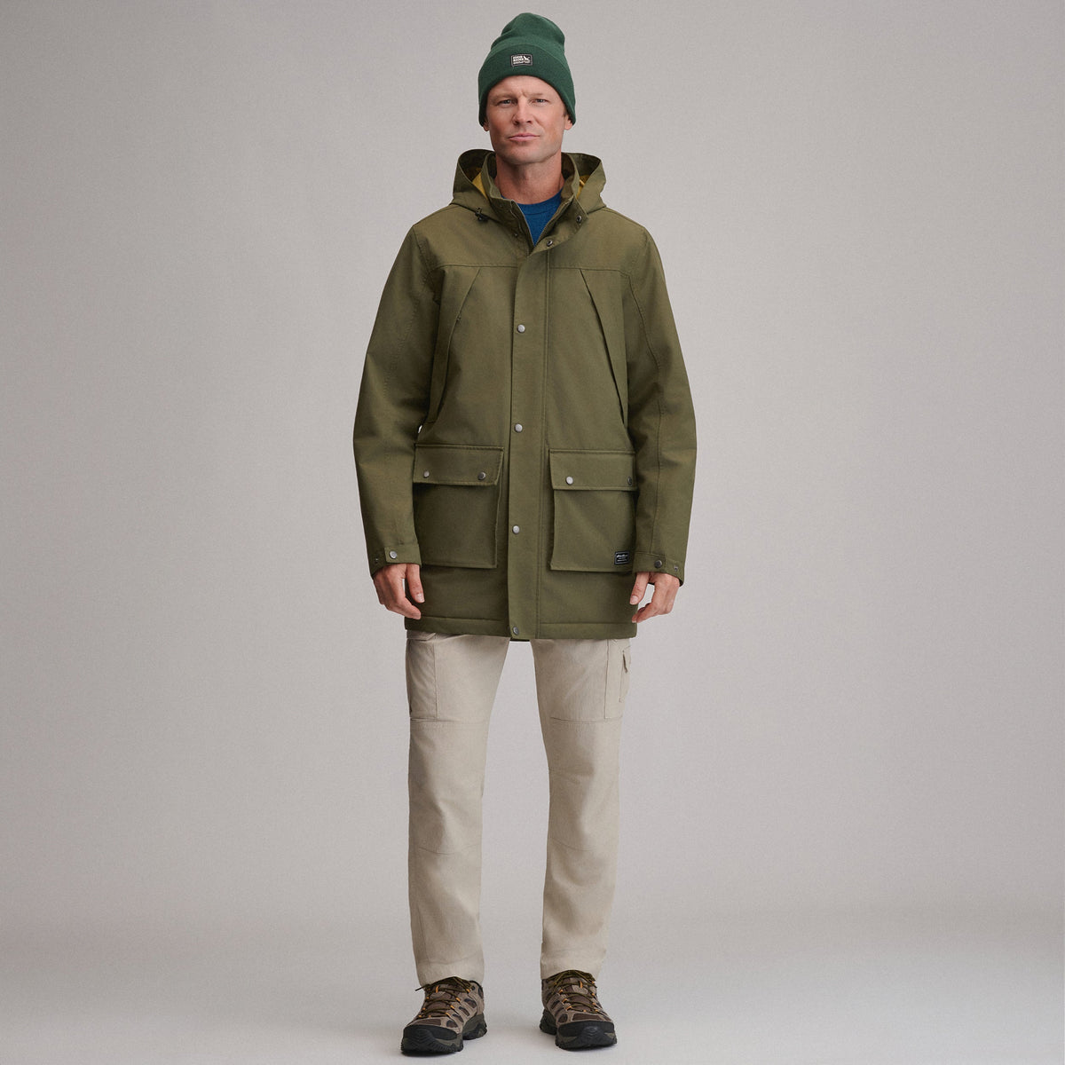 Eddie Bauer Men's Rainfoil® Heritage Insulated Parka alternate view 4