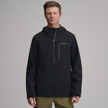 Eddie Bauer Men's Cloud Cap Waterproof Stretch Hooded Rain Jacket product image