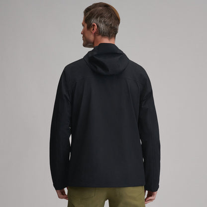 Eddie Bauer Men's Cloud Cap Waterproof Stretch Hooded Rain Jacket alternate view 1