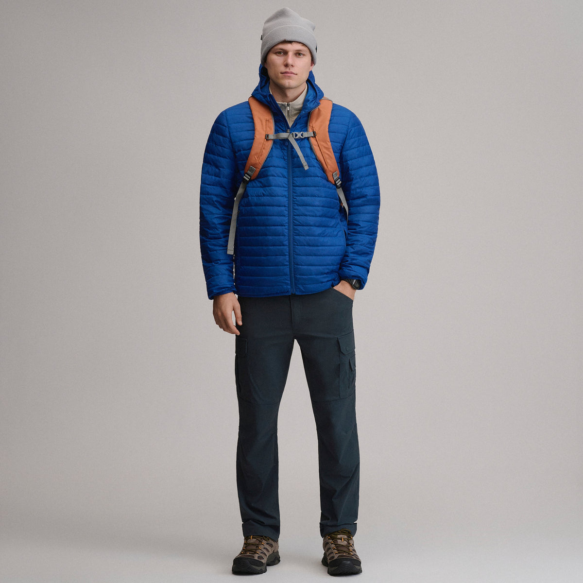 Eddie Bauer Men's Jacket Microlight Hooded alternate view 4