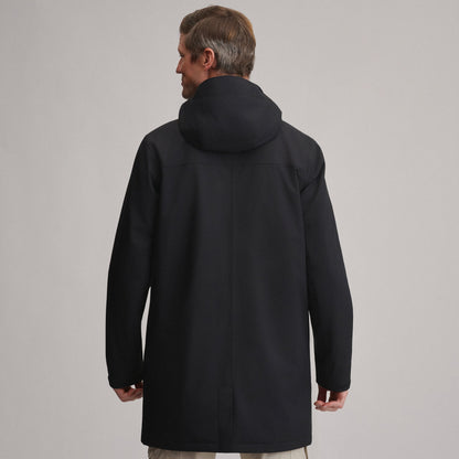 Eddie Bauer Men's Mainstay Insulated Waterproof Hooded Trench Coat alternate view 1