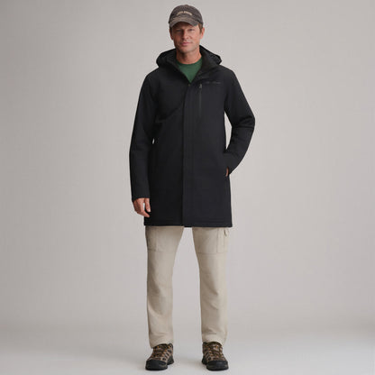 Eddie Bauer Men's Mainstay Insulated Waterproof Hooded Trench Coat alternate view 5